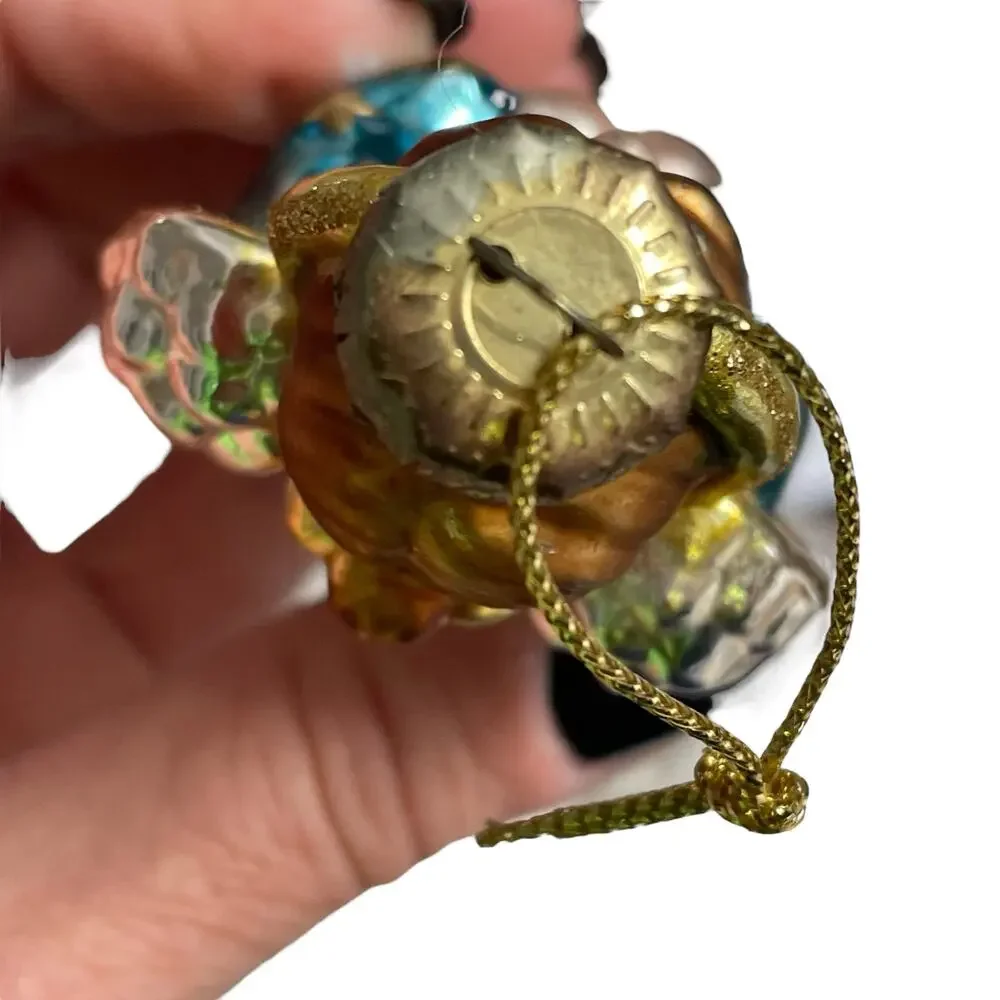 Thomas Pacconi Museum Series Angel Ornament Glass Christmas Retired Vtg READ